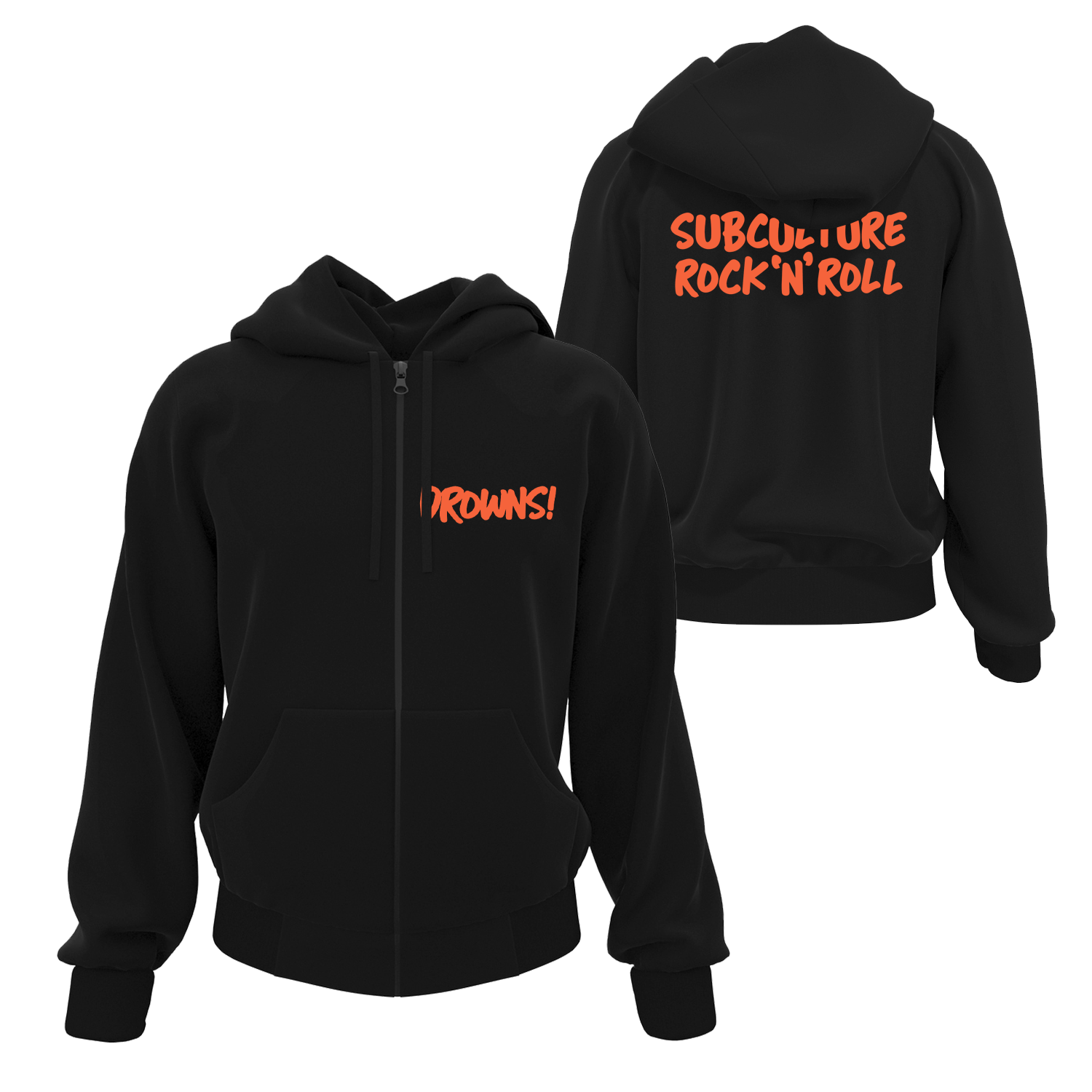 Subculture RnR Zipper Hoodie