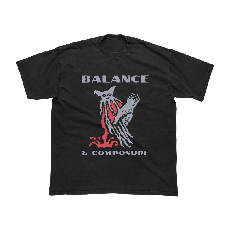 Balance and Composure - Wyis Black T-Shirt