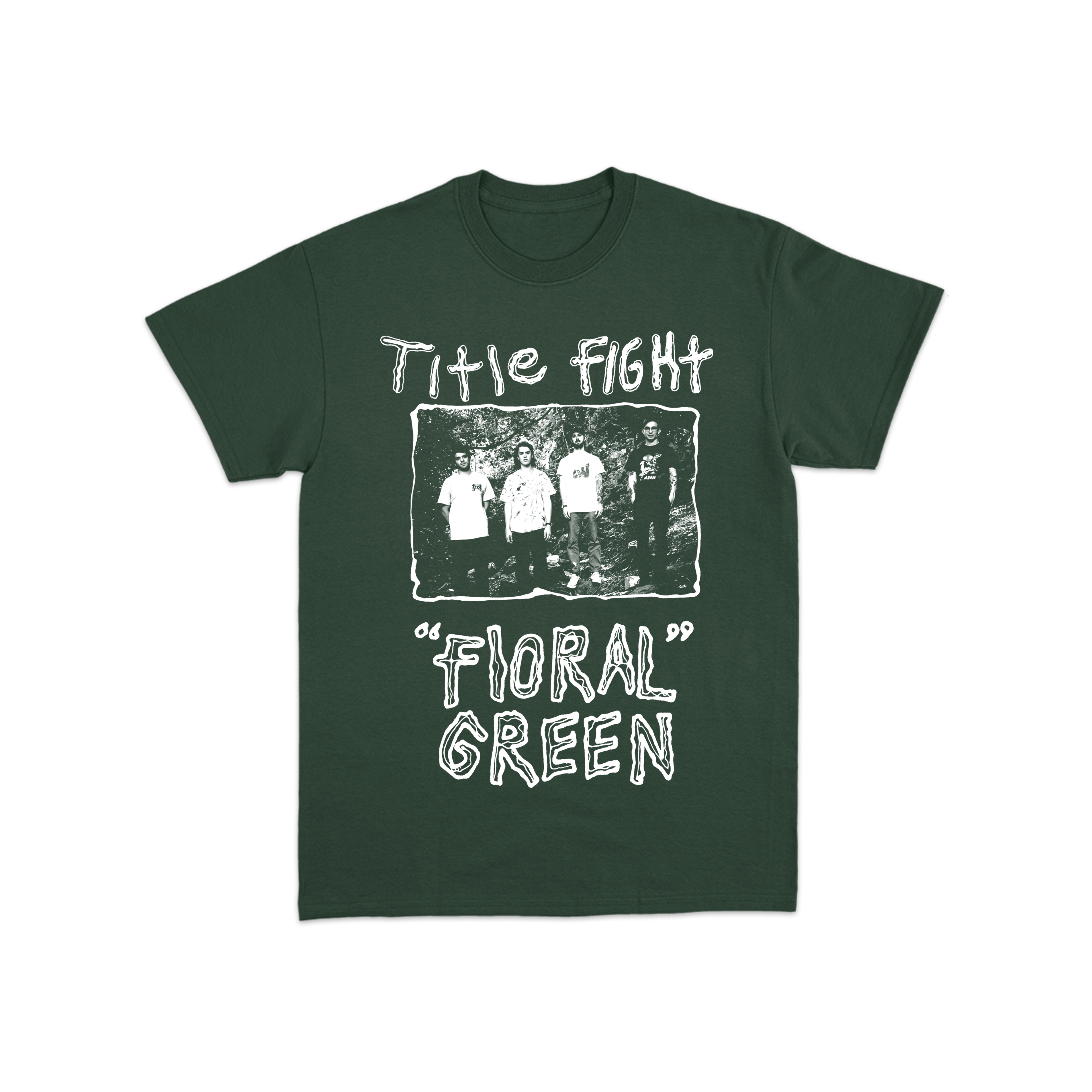 Floral Green Promo T-Shirt
