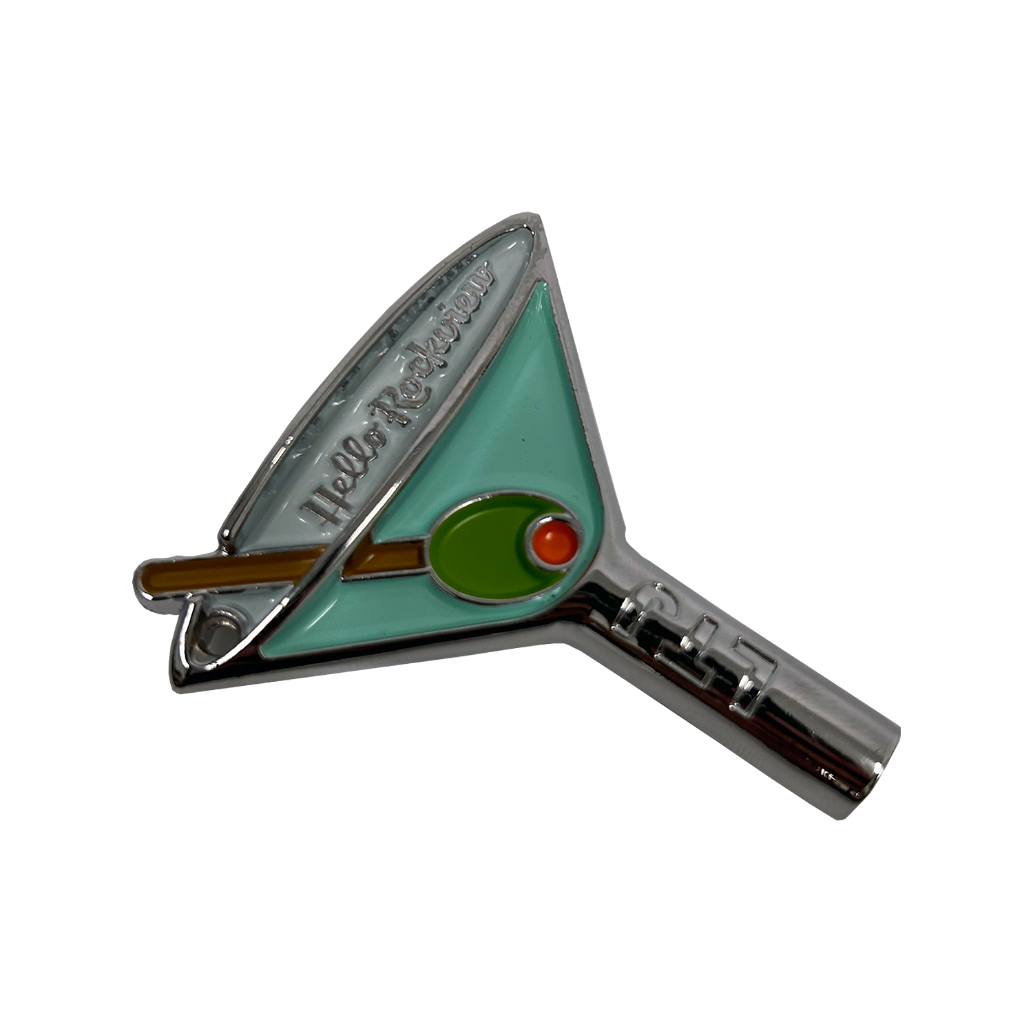 Hello Rockview Drumkey (Chrome)