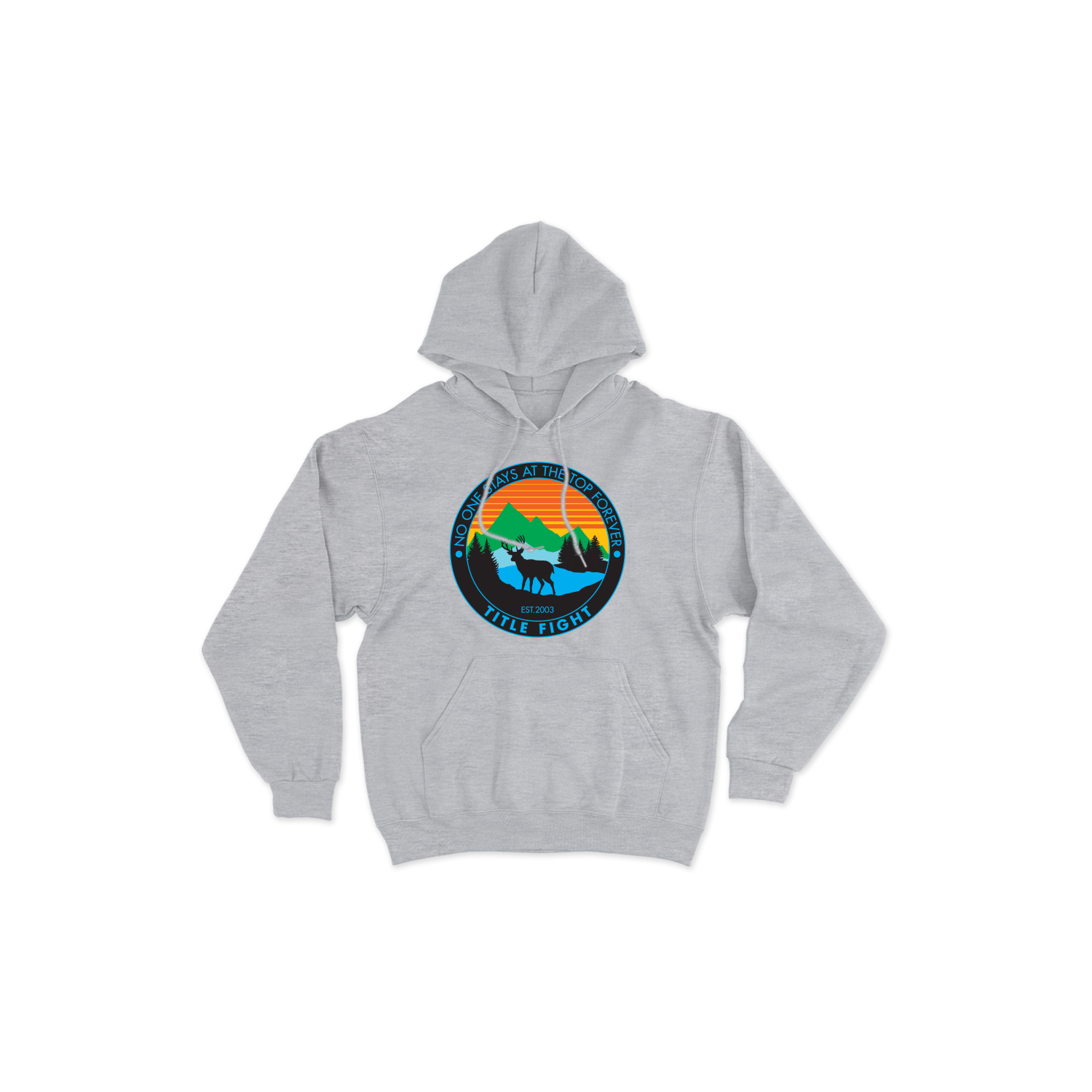 Deer Hoodie (Heather Grey)