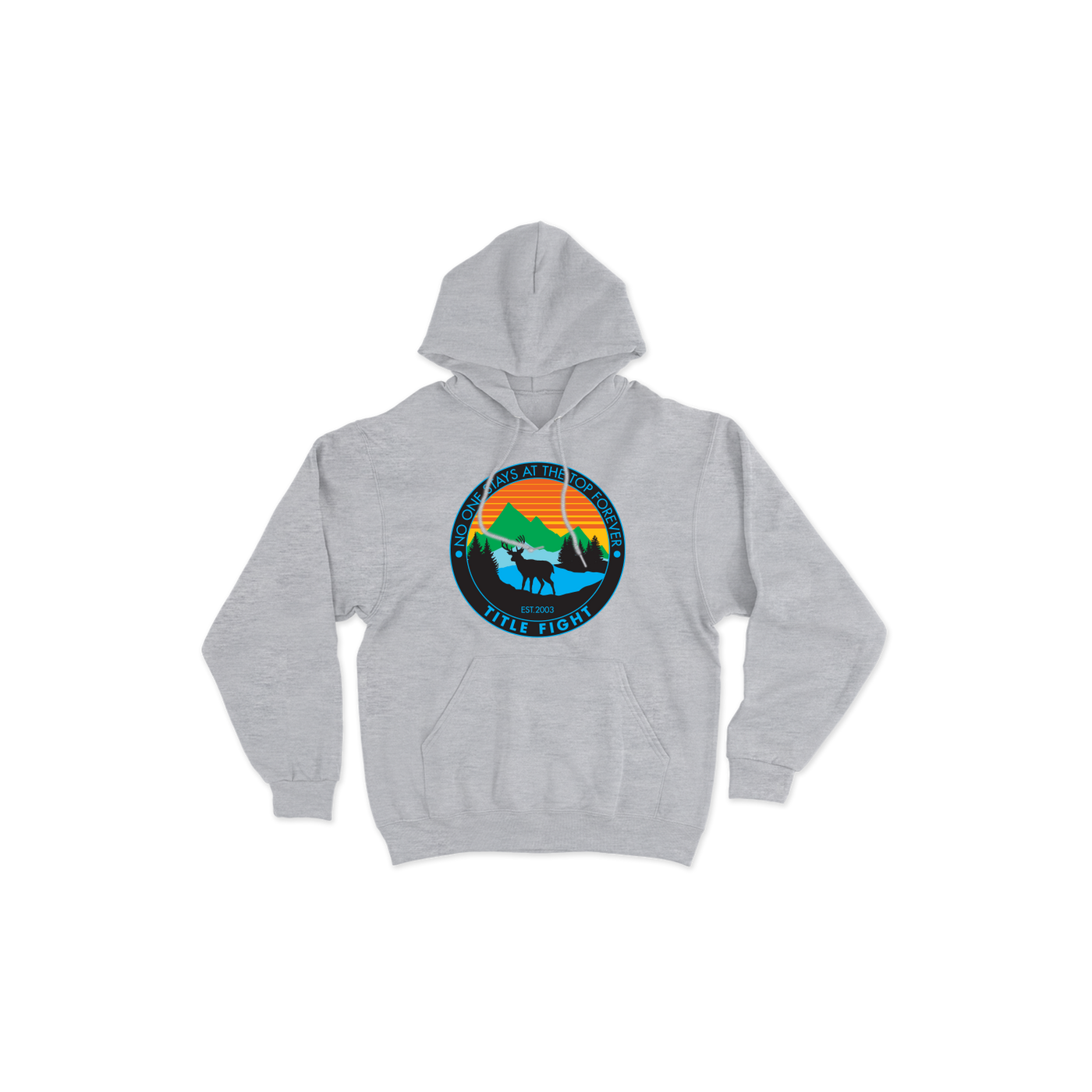 Deer Hoodie (Heather Grey)